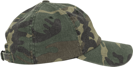 Low Profile Camo Washed Cap woodland