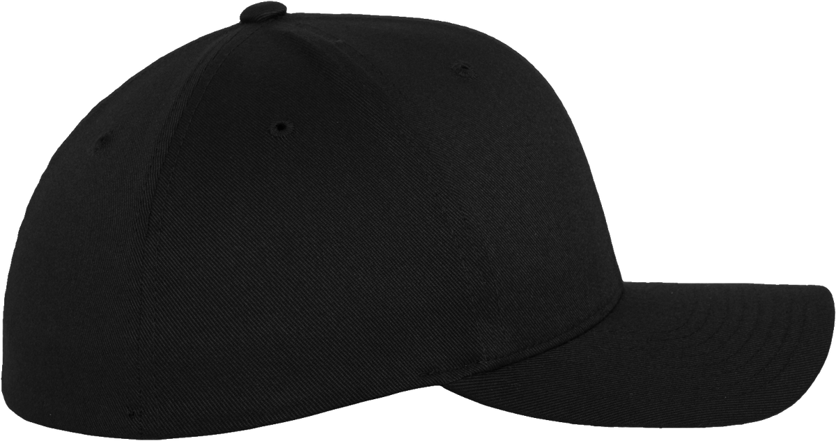 Flexfit Wooly Combed Cap black-grey