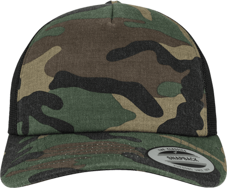 Camo Trucker Cap woodland-black