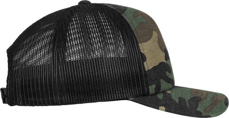 Camo Trucker Cap woodland-black