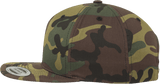 Camo Classic Snapback Cap woodland