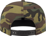 Camo Classic Snapback Cap woodland