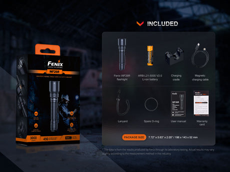 Fenix - WF26R LED  Taschenlampe