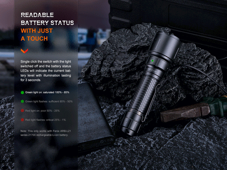 Fenix - WF26R LED  Taschenlampe