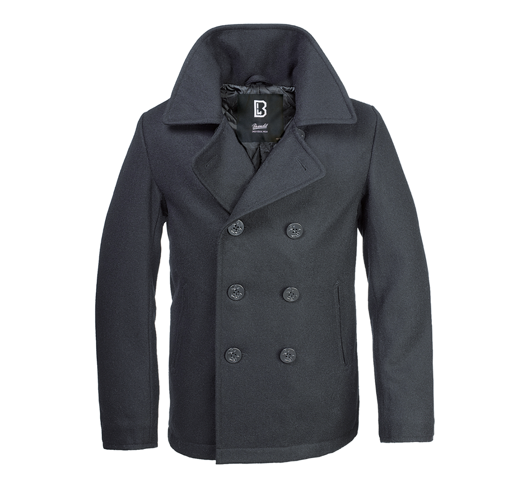 Pea Coat black