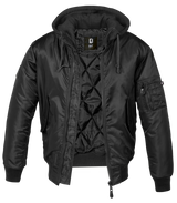 MA1 Sweat Hooded Jacket black