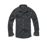 Slim Fit Shirt Long Sleeve black