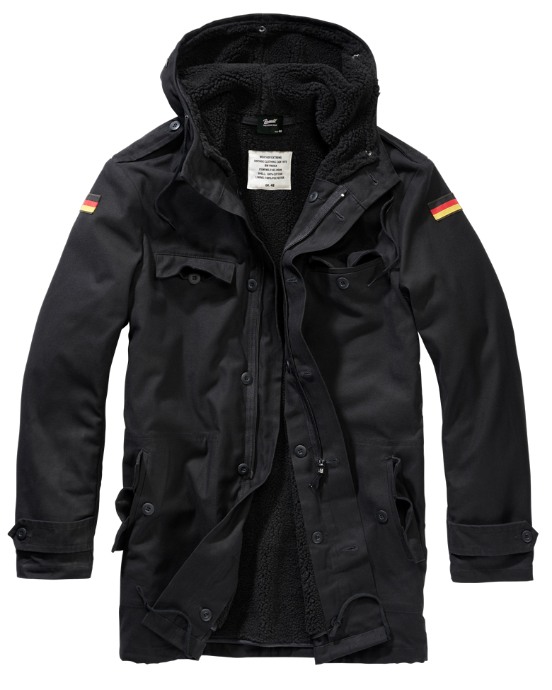 BW Parka Flag black