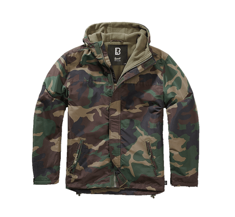 Frontzip Windbreaker woodland