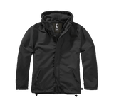 Frontzip Windbreaker black