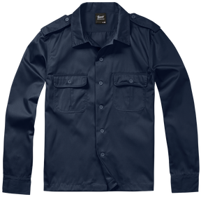 US Shirt Long Sleeve navy