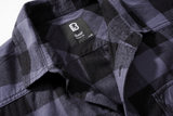 Check Shirt Short Sleeve black/grey