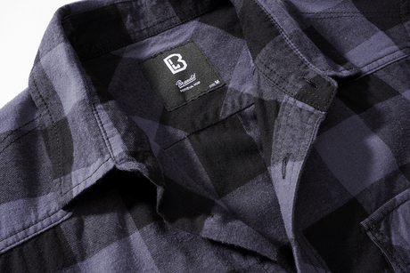 Check Shirt Short Sleeve black/grey