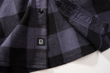 Check Shirt Short Sleeve black/grey