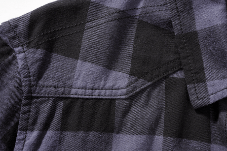 Check Shirt Short Sleeve black/grey