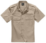 US Shirt Short Sleeve beige