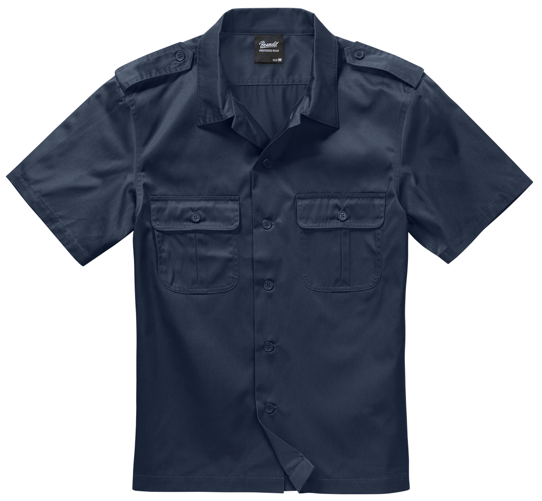 US Shirt Short Sleeve navy