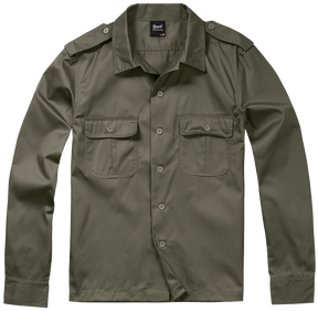 US Shirt Long Sleeve olive