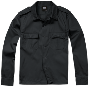 US Shirt Long Sleeve black