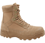 9 Eyelet Tactical Boots camel
