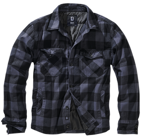 Lumber Jacket black/grey