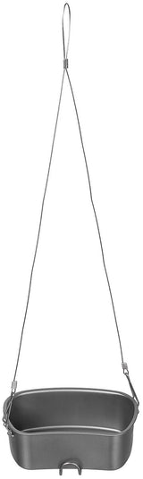hängende Tasche, metallisch, grau, Eimerform, Trägerlänge, Schminktasche, Aufbewahrung, Schwarz, Geräumig, Korbform