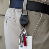 KEY-BAK® - KB Sidekick Schlüssel und Badgehalter mit Karabiner