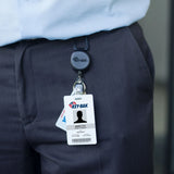 KEY-BAK® - KB Sidekick Schlüssel und Badgehalter mit Karabiner