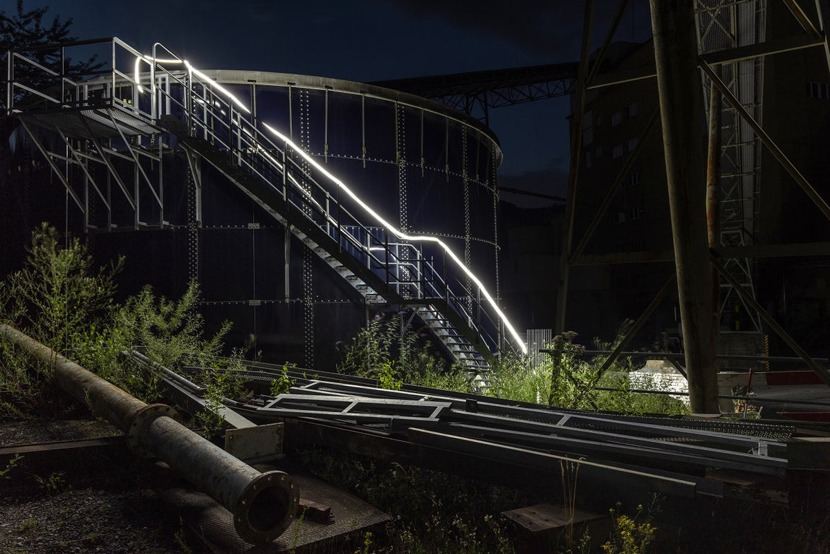 Handlauf, Gebäude, Treppe, Bogen, Fabrik