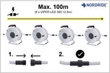 NORDRIDE - Lichtschlauch Verlängerung 1112-5700K für Viper LED 360 5700K