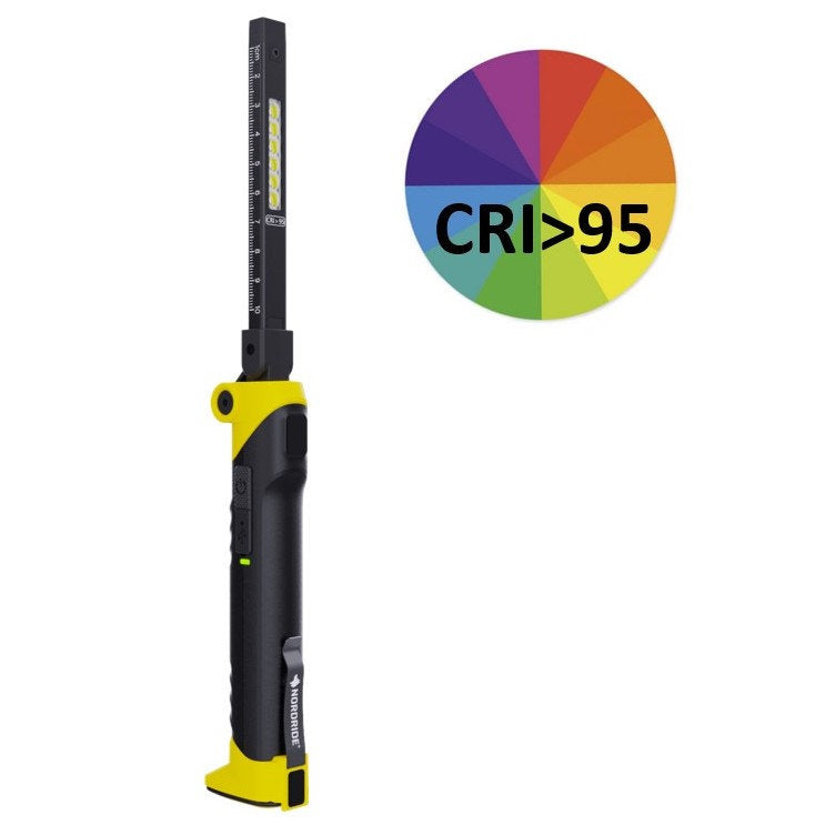 NORDRIDE - Handlampe 2098 Slim Light Flex (80-650 Lumen)