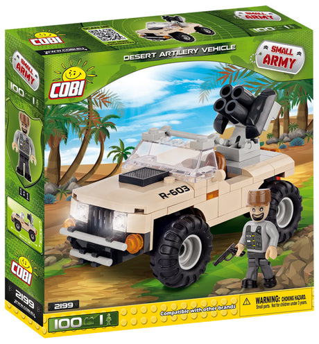 COBI SMALL ARMY - Desert Artillery Vehicle