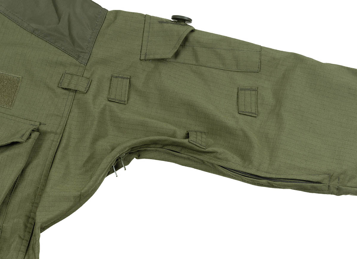 Mantel, Jacke, Weste, Person, Khaki, olivgrün, Jache, Tarnmuster, Reißverschluss, Kameltasche, military-utility, olivgrün, pa