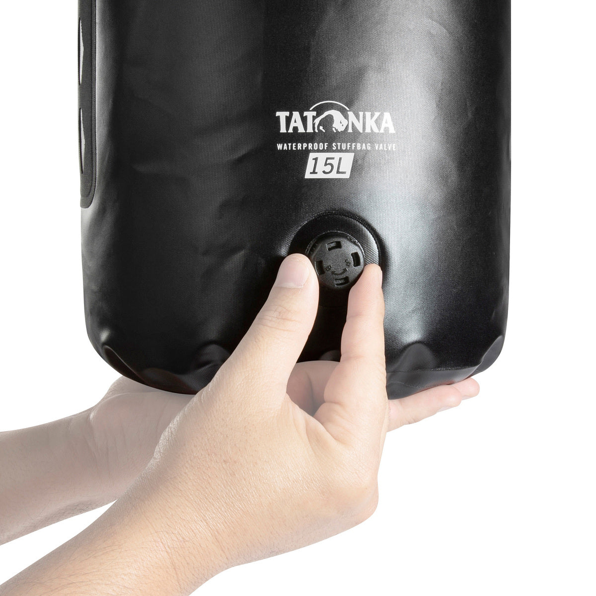 Tatonka - Packsack "WP Stuffbag Valve" black (15 Liter)