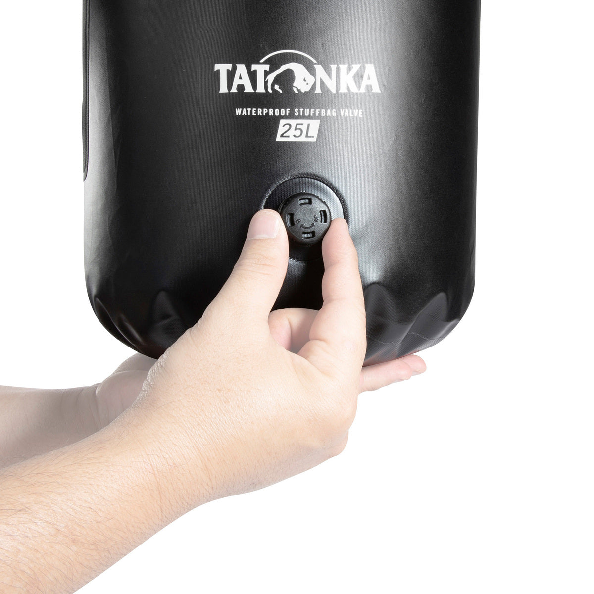 Tatonka - Packsack "WP Stuffbag Valve" black (25 Liter)