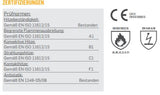 BUFF® Safety - Fire Resistant Mehrzweckschal Paris Blue (Feuerfest+Antistatisch)
