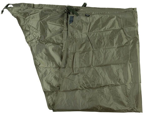 Plane, "Hexagon-Tarp", oliv, ca. 340 x 310 cm