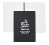 Modestone - Wasserfester Notizblock 210x297mm, 50 Blatt (schwarz)