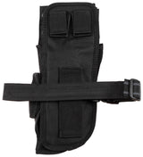 Pistolenbeinholster, schwarz, "Tactical", rechts