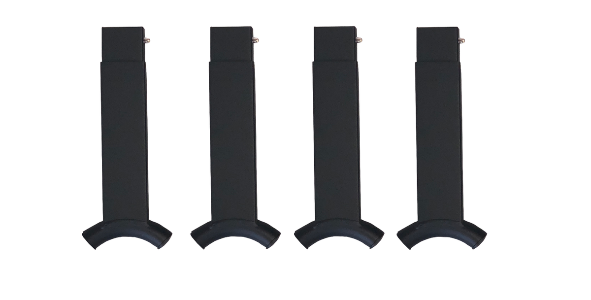 Disc-O-Bed - Bunk-Kit 4-er Set Zusatzstücke + 2 Sicherheitsriemen (zum Etagenbett-Ausbau)