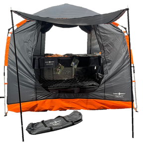 Disc-O-Bed - Zelt Tent (grau/orange)