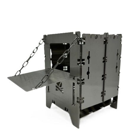 Bushcraft - Holzrutsche Bushbox LF (Titanium)