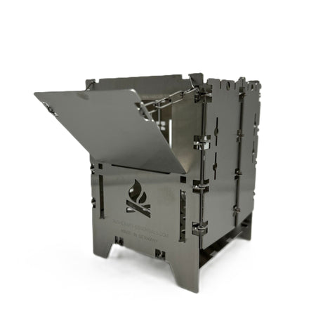 Bushcraft - Holzrutsche Bushbox LF (Titanium)