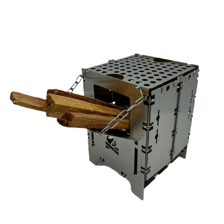 Bushcraft - Holzrutsche Bushbox LF (Titanium)
