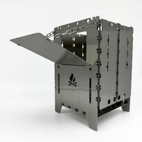 Bushcraft - Holzrutsche Bushbox XL (Titanium)