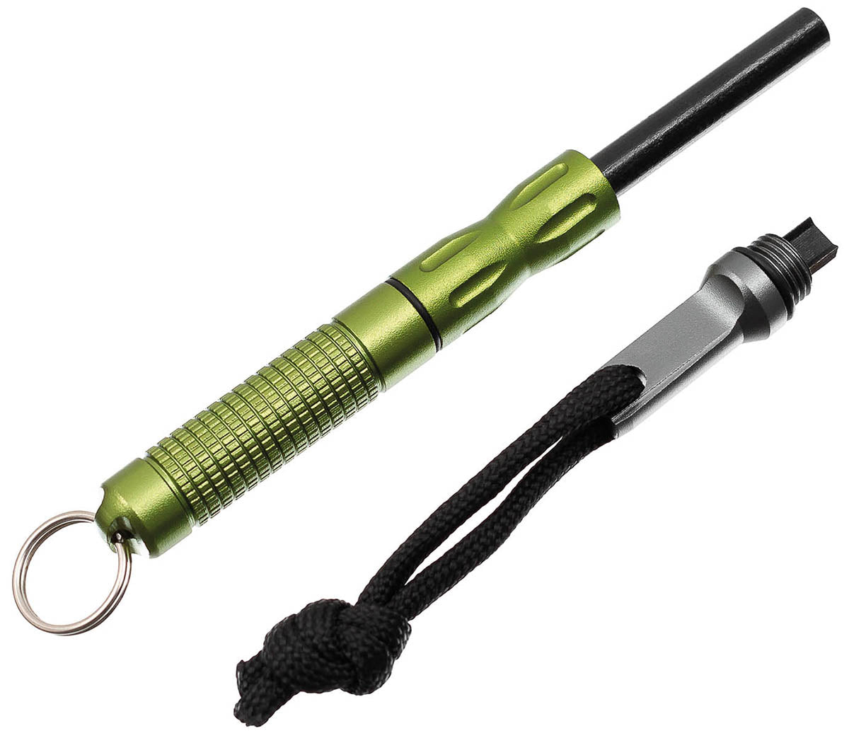 Feuerstarter, Zündstein, "Compact", oliv