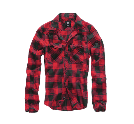 Check Shirt Long Sleeve red/black