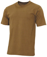 US T-Shirt, "Streetstyle", coyote tan, 140-145 g/m²
