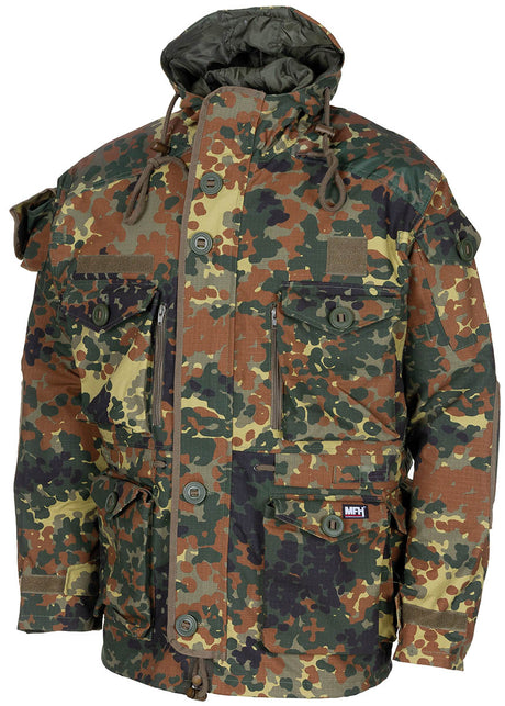 Kommandojacke, "Smock", Rip Stop, flecktarn