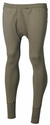 BW Unterhose, lang, oliv, grosse Grössen